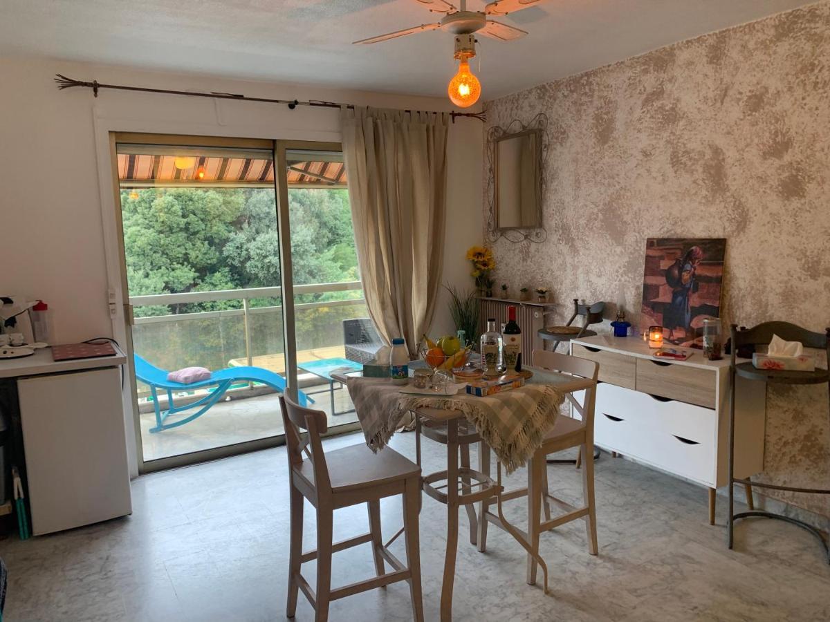 Luxurious Studio In Cannes 450M From Sea With Terrace And Air Conditioning And Private Parking Экстерьер фото