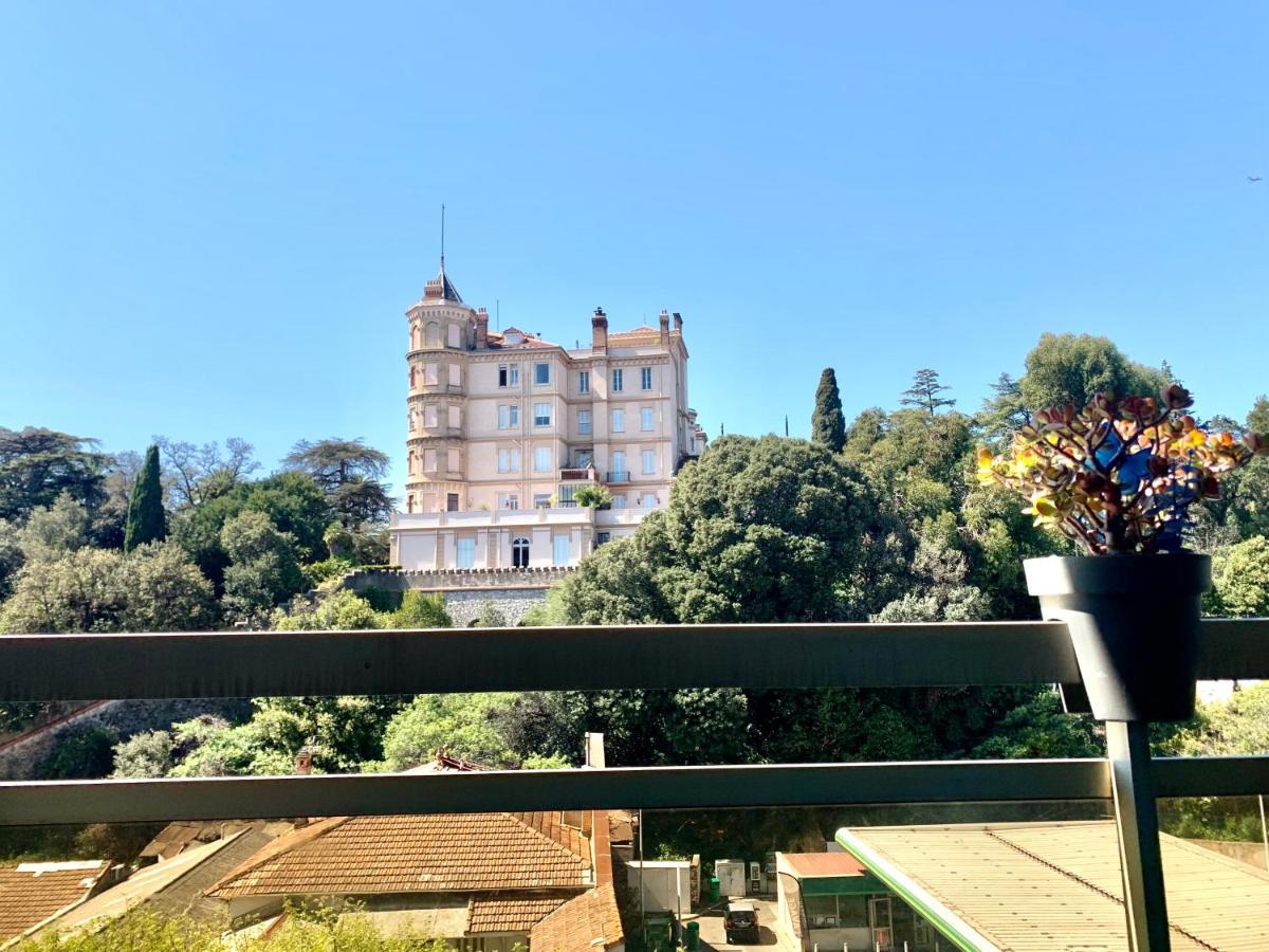 Luxurious Studio In Cannes 450M From Sea With Terrace And Air Conditioning And Private Parking Экстерьер фото