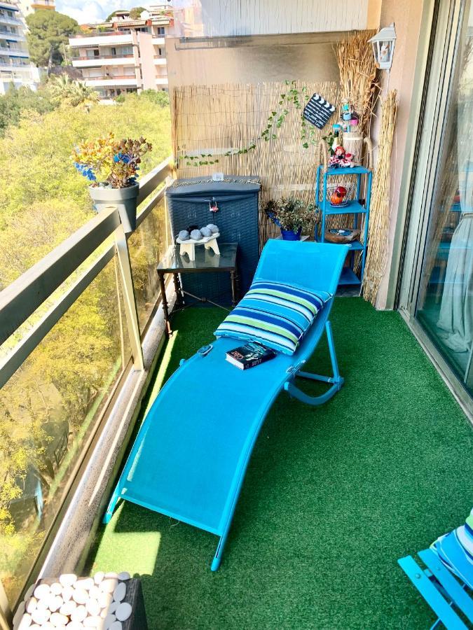 Luxurious Studio In Cannes 450M From Sea With Terrace And Air Conditioning And Private Parking Экстерьер фото